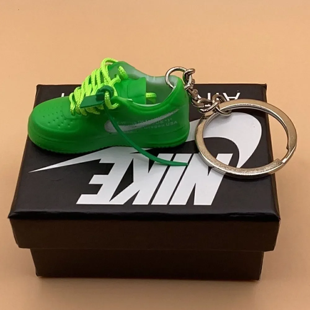Nike 3d keychain shoes W/Box & Bag